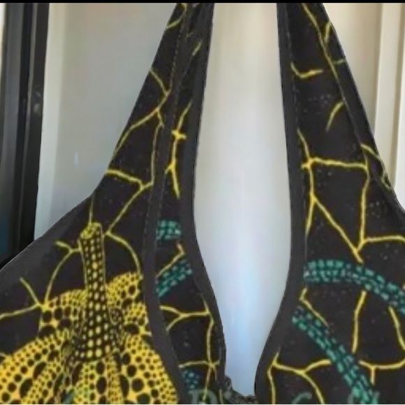 LAST ONE! YAYOI KUSAMA LARGE COLORFUL SHOPPER BAG - Picture 2 of 6